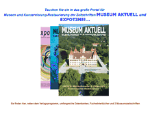 Tablet Screenshot of museum-aktuell.de